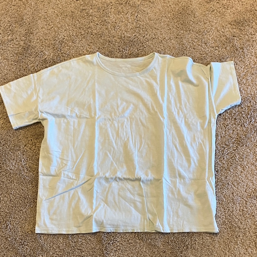 Eileen Fisher Soft light green Tee